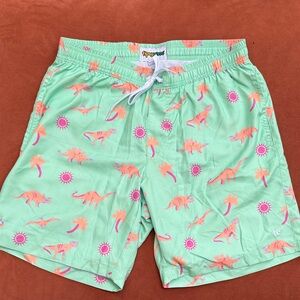 Tipsy Elves Mint Green Dinosaur Athletic Shorts